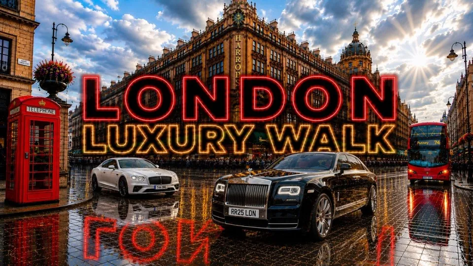 London Walk 4K Reveals the Most Luxurious Neighborhoods and Iconic Landmarks